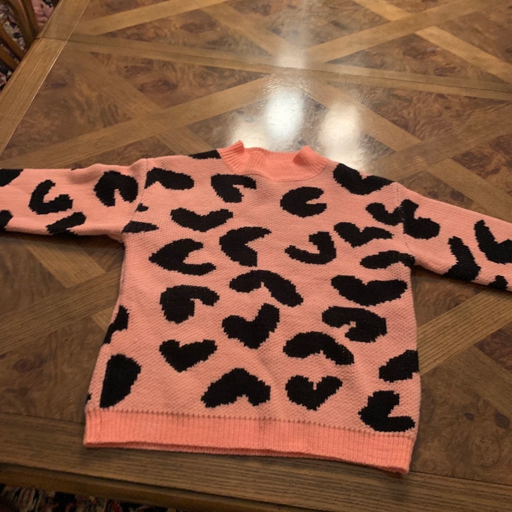 Pink sweater